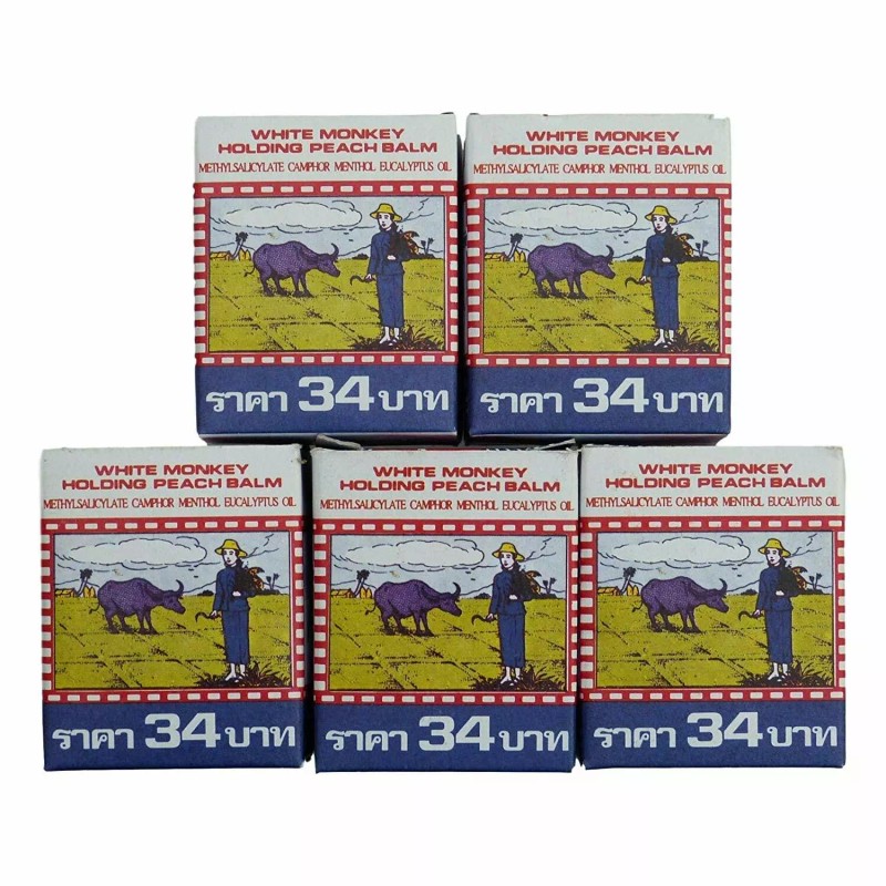 White Monkey Monkey Balm 12g x 5 pc Ships free
