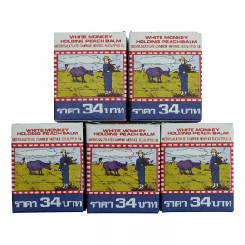 White Monkey Monkey Balm 12g x 5 pc Ships free from USA