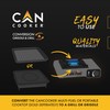 CanCooker Portable Conversion Grill for Multi-Fuel and Portable Cooktops, Black,