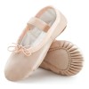 Zapatos De Ballet Para Niña Y Mujer, Piel De Pu