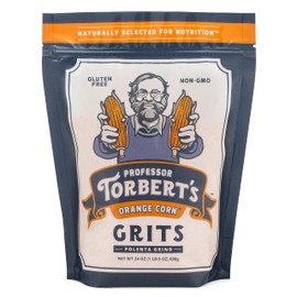 Professor Torbert's Orange Corn Grits (24 oz Bag)