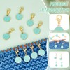 BENECREAT 11 Tier Markers, Number Stitch Markers, 0-9 Alloy &
