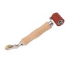40mm Silicone Seam Roller Dual Use Brass Wheel Wood Handle