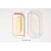 Mintrico Butter Dish with clear lid cover air tight dishwasher
