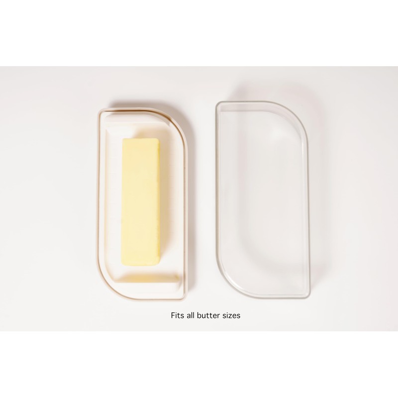 Mintrico Butter Dish with clear lid cover air tight dishwasher