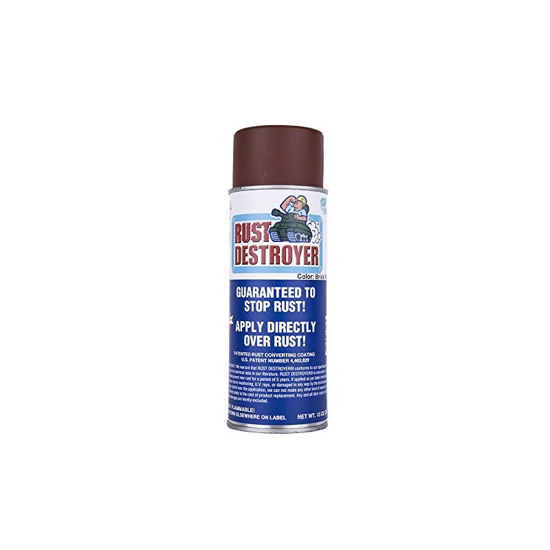 Advanced Protective Products Rust Destroyer Oil Base Red Primer Spray,
