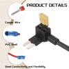 DMiotech Fuse Tap 24V 12V Car Add A Circuit Adapter