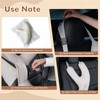 Car Travel Pillow for Kids and Adults, Y-Shaped Plush Neck