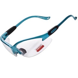 SPITS EYEWEAR Cougar Bifocal Safety Glasses (Magnifier: 1.75, Frame Color: Pastel Powder Blue)