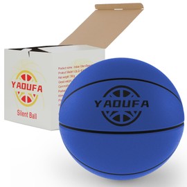 Yadufa Silent Basketball Size 7 Dribble Dream Indoor Foam Silent Training Ball High Bounce Not Vacuum Shipped Real Basketball Feel for Quiet Dribbling and Indoor Training