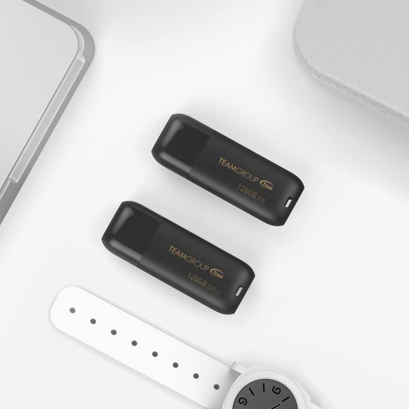 Team C175 64GB USB 3.0 Flash Drive Black (TC175364GB01)