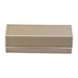 Yuki Roman Butter Case, Half Size, Made in Hasamiyaki, Beige, 1 Piece