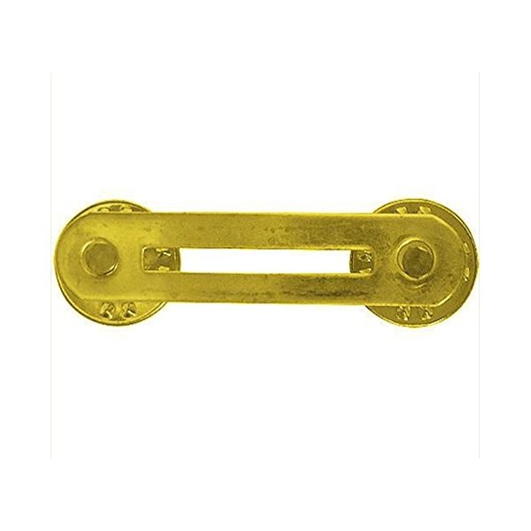 Ribbon Mounting Bar: Base Bar - brass, single, clutch back