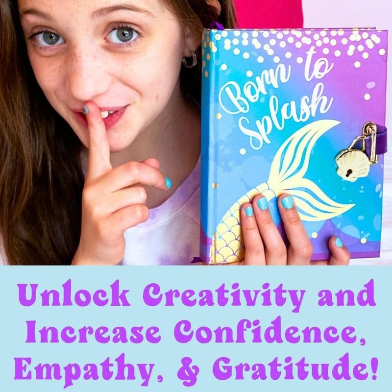 Life is a Doodle Diary with Lock and Key -