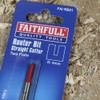 Faithfull FAIRB21 Router Bit TC One Flute 1/4in 4mm
