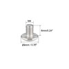 sourcing map Machine Screws, M4x6mm Phillips Screw, 304 Stainless Steel,