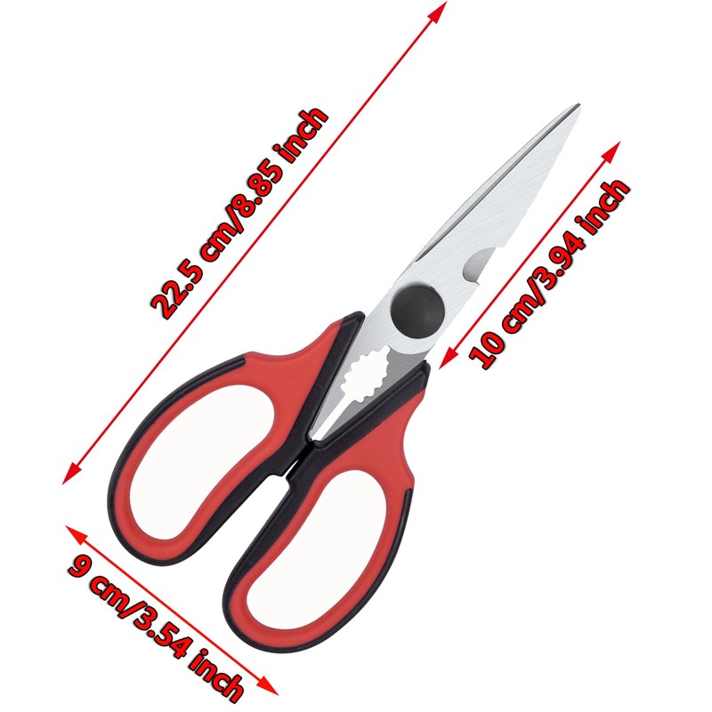Left Handed Scissors and Left Handed Kitchen Scissors, All Purpose