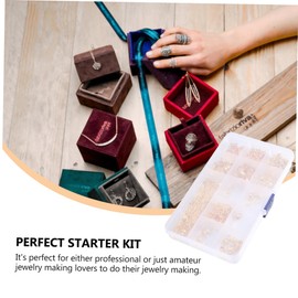 IWOWHERO 768pcs DIY Jewelry Making Tools Kit with Pliers Tweezers Boxed Materials for Crafting Unique Accessories for Women and Creative Projects
