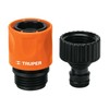 Truper CLICK-GR, Conector rápido, grifo-manguera, 3/4"