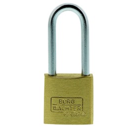 Burg Wächter Padlock, 3.5 mm Thickness, High Shackle 2 Keys, C-Line 222 HB 20 26 SB