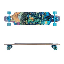 Awaken 40-inch Cruiser Complete Skateboard, Hard Maple Deck, Cruising, Free Gliding Skateboard, Suitable for Teenagers and Children as Well as Adults