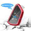 QBUC for Volkswagen Key Fob Cover with Keychain,Car Key Case