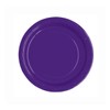 Dark Purple Paper Cake Plates, 20ct