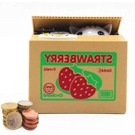 Auped Digital Money Box Electronic Piggy Bank Coin Bank for Children