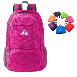 PLAY-KING Foldable Waterproof Lightweight Backpack for Shopping Travel or Hiking, for Men or Women