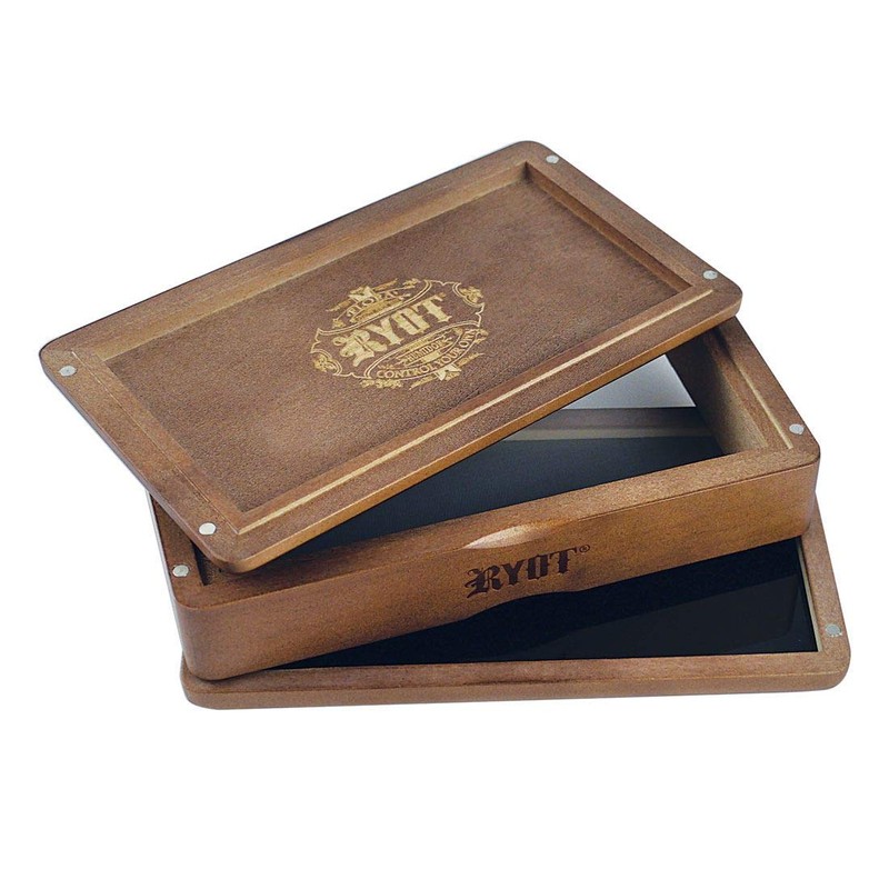 RYOT 4x7” Solid Top Box in Walnut| Premium Wooden Box