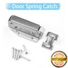 2 X Quick Automatic Door Spring Catch for Press to