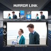 Camecho Car Stereo 2 Din Car Radio 7" MP5 Player