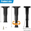 Height Bed Support Legs, Adjustable Bed Frame Support Legs Replacement,