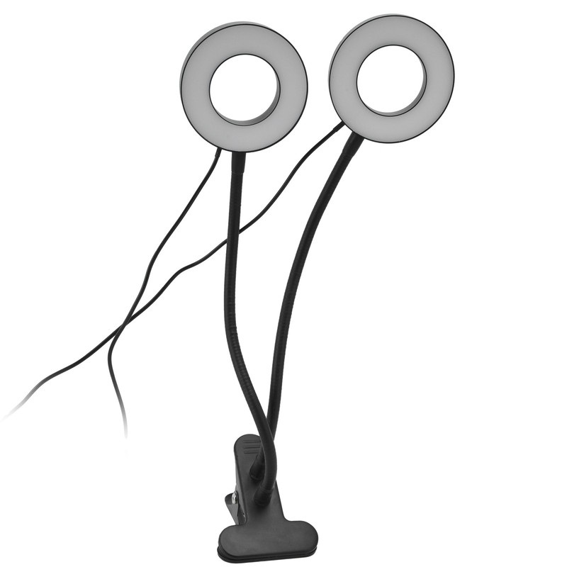 LED Grow Light DoubleEnd 360° Adjustable USB Powered Indoor Gooseneck