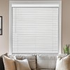 Chicology Cordless Faux wood blinds Best for Kids, Inside Mount,