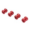 4PCS RC Wheel Hex Spacers 12mm Dia 15mm Length Hex