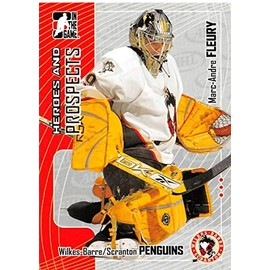 2005-06 In The Game Heroes and Prospects Hockey #84 Marc-Andre Fleury Rookie Card RC Hockey Card