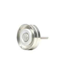 RIDEX 312D0099 Deflection / Guide Pulley V-Ribbed Belt Centre, Lower 76 mm 24 mm