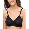 BeeDees Microfun N Women's Soft Bra, black, 80B