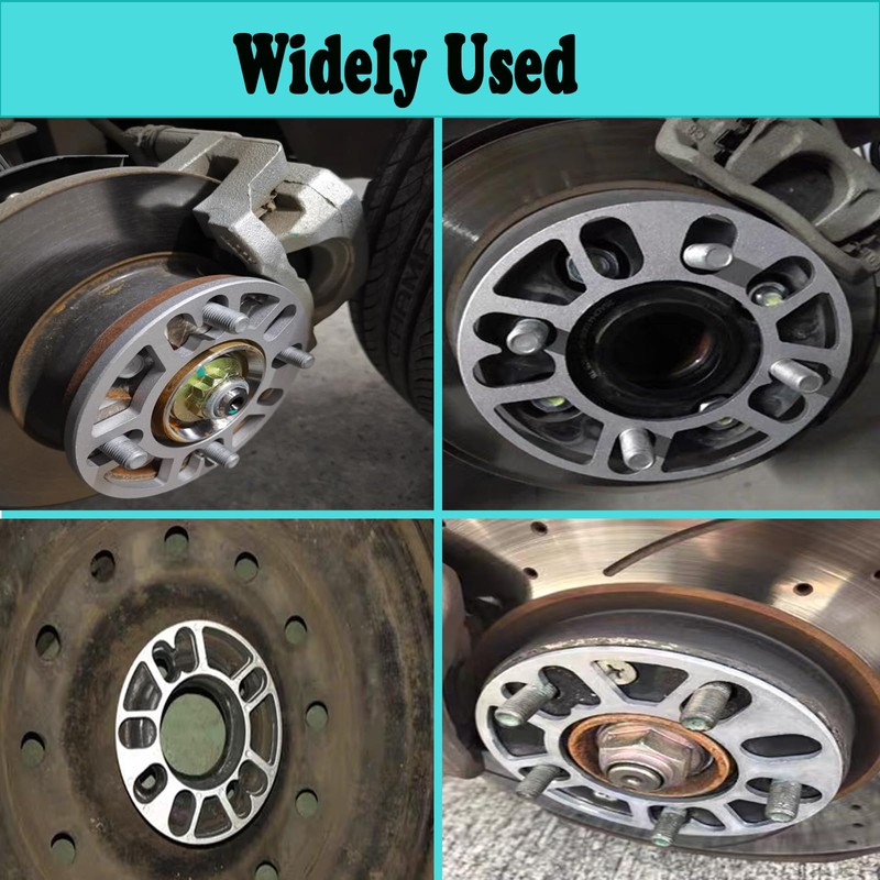 4 x Car Wheel Spacers, 4/5 Holes Wheel Spacers, Aluminium