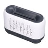 Humidifier 200ml White Hollow Flame Ultrasonic Atomization Silent Aroma Diffuser