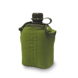 Elemental G.I. Style Canteen Water Bottle, 840 ml Capacity, Green