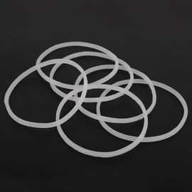 Shanrya Juicer Rubber Ring, Rubber Seal Ring, Superior Toughness for Juicer/Blender, Home Kitchen Accessory (6 Pieces)