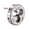 uxcell 8-32 UNC Round Die, Machine Thread Right Hand Threading