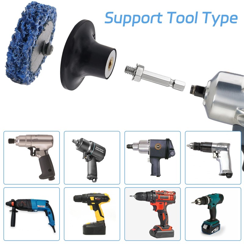 BEASAFY Pack of 20 CSD Sanding Disc, Cleaning Disc Set