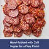 DeLallo Hot Pepper Sausage, Artisan Salami Stick, Air-Cured, Made with