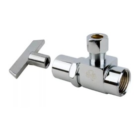 McGuire 3x McGuire  1/2 inch IP x 3/8 inch OD Loose Key Angle Stop