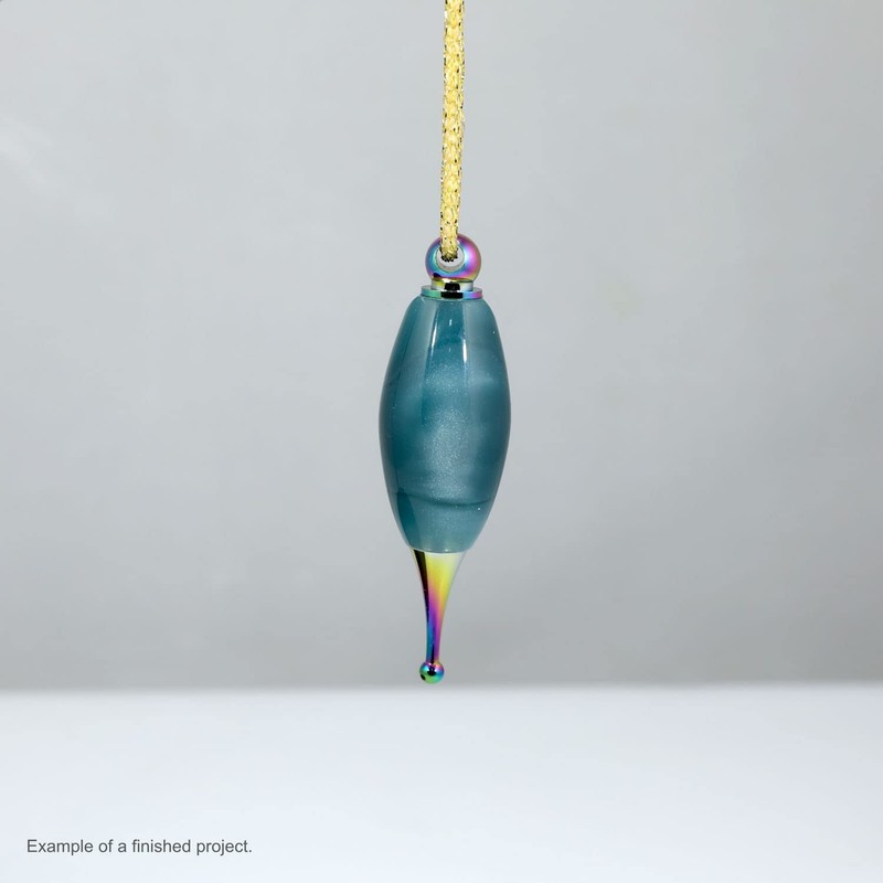 Legacy Woodturning, Ornament Project Kit - Tie Dye Finish, 10