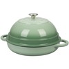 VORRINGARD Cast Iron Enameled Dutch Oven Pot with Lid for