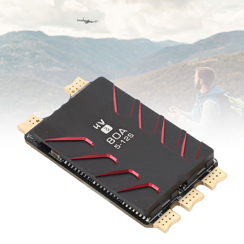 80A ESC 5 to 12S HV3 Brushless Electronic Speed Controller